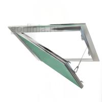 Алюминиевый люк под покраску Ультра (ППК Хаммер) с нажимной съемной дверцей невидимка