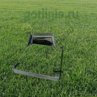 Люк под газон Проспект-ГН вписанный в газонный ландшафт Люк под газон Проспект-ГН вписанный в газонный ландшафт