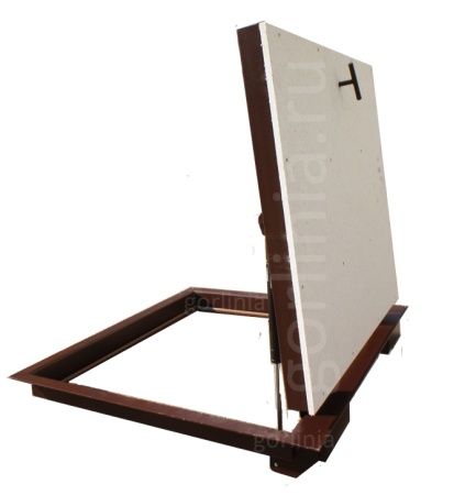 Напольный люк Булат 800*800  Как выглядит люк Булат 800*800 Бюджет