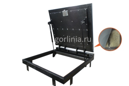 Люк напольный Стелс-КУ 970*700п короб утепленное исполнение