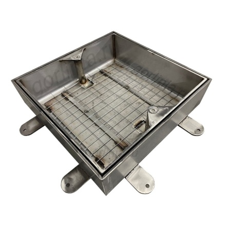 Смотровой люк под брусчатку Проспект-ВН 400*400