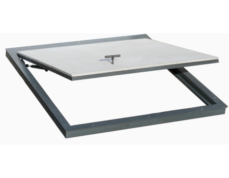 Люк АМО 1200п*900 напольный стальной окрашенный Напольный люк АМО 1200п*900