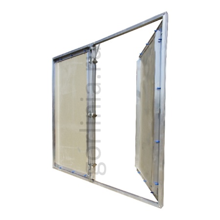 Люк под покраску Гиппократ 800п*1200 двухдверный стеновой стеновой