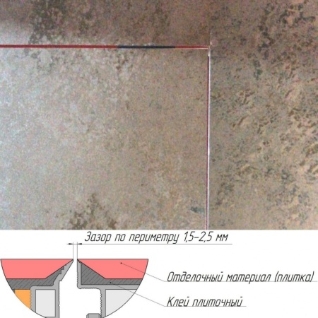 Люк-дверь Техно под плитку 600*1900п Техно под плитку 600*1900п